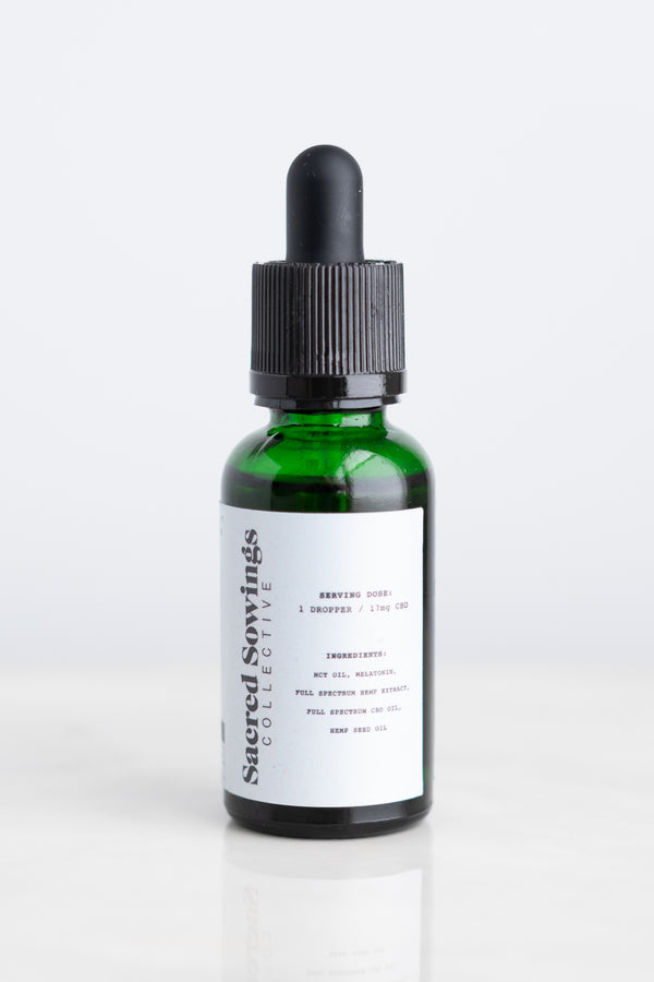 Sacred Sowings Sleepy Time Full Spectrum CBD Tincture