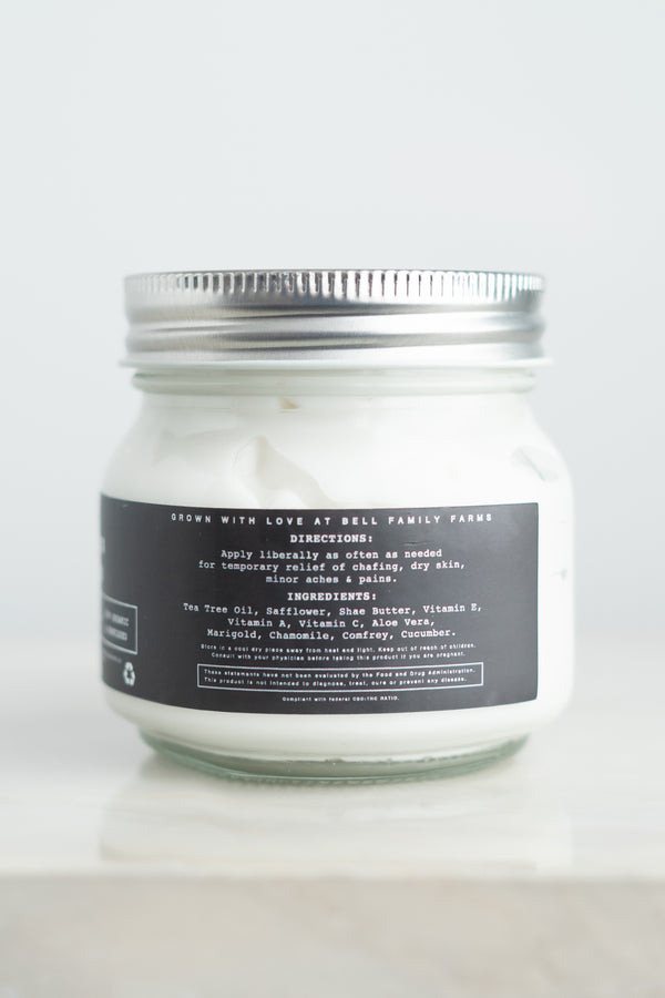 Sacred Sowings Tea Tree CBD Vitamin Lotion