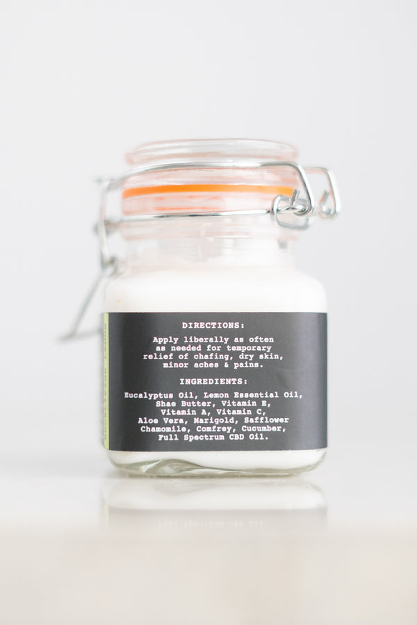 Sacred Sowings Eucalyptus Lemon CBD Vitamin Lotion