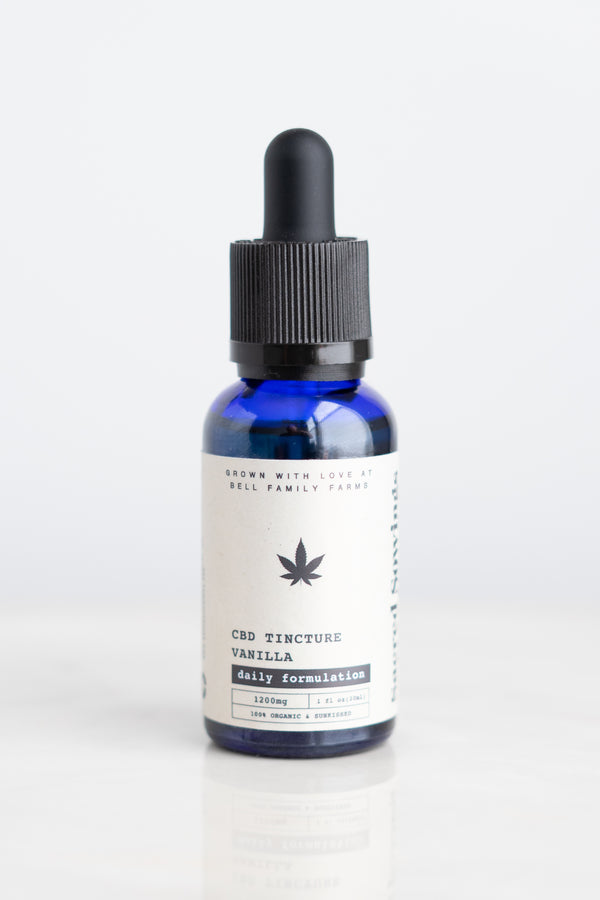 Sacred Sowings Daily Vanilla CBD Tincture