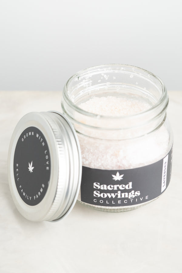 Sacred Sowings Lavender CBD Bath Minerals